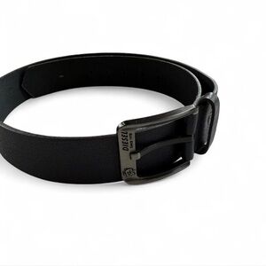 Diesel Black Leather Men's Belt